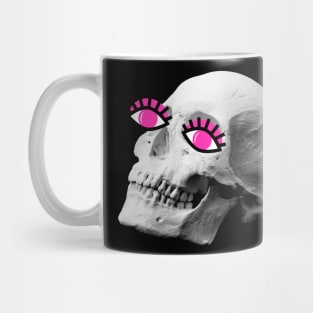 Pink Skull Mug